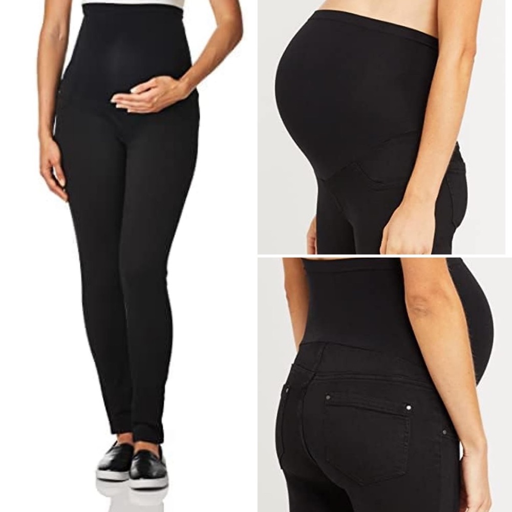 Indigo Blue Super Stretch Secret Fit Over The Belly Skinny Ankle Jeans